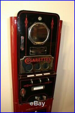 Very Rare Vintage Vend-a-pack Cigarette Vending Machine