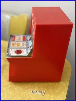 Very rare Miner-Matic Candy Cigarette Bank Machine Vintage Toy Tobacco