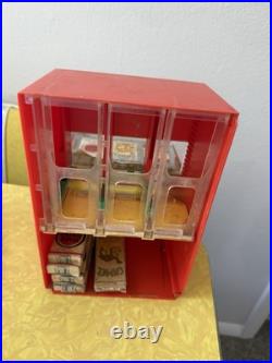 Very rare Miner-Matic Candy Cigarette Bank Machine Vintage Toy Tobacco