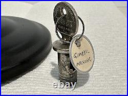 Victor Topper 1 Cent Penny Gumball Vending Machine Square Glass Globe 50s