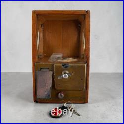 Victor Vending Chicago IL Baby Grand Vintage Wooden Penny Candy Machine