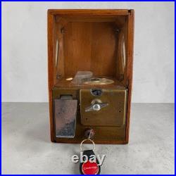 Victor Vending Chicago IL Baby Grand Vintage Wooden Penny Candy Machine