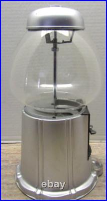 Vintage (15) Carousel Bubble Gum Machine. 25 Silver Great Condition