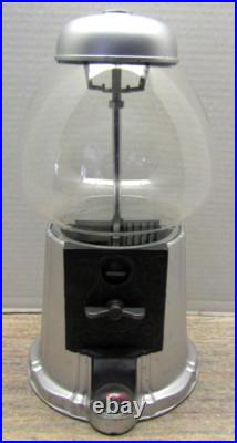 Vintage (15) Carousel Bubble Gum Machine. 25 Silver Great Condition