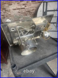 Vintage 1920 Holcomb & Hoke Wood Antique Popcorn Machine Movie Theater Sales