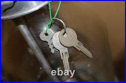 Vintage 1920's Mabey Electric Roy Stringer 5c Hot Nut Vending Machine Keys WORKS