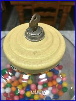 Vintage 1930's Atlas Ace Gumball Peanut machine Mint condition