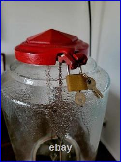 Vintage 1930's Northwestern Model 33 Gumball Peanut Machine Dispenser