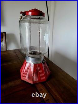 Vintage 1930's Northwestern Model 33 Gumball Peanut Machine Dispenser
