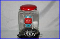 Vintage 1930s Columbus 1c Peanut /Candy Dispenser Machine
