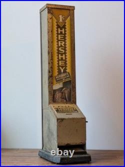 Vintage 1930s Moderne Vendor 1¢ Hershey's Milk Chocolate Bar Vending Machine 18