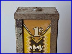 Vintage 1930s Moderne Vendor 1¢ Hershey's Milk Chocolate Bar Vending Machine 18