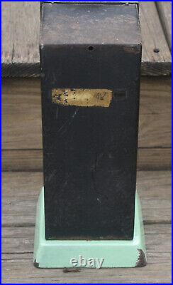 Vintage 1930s Shipman Coin Operated Porcelain Postage Stamp Machine