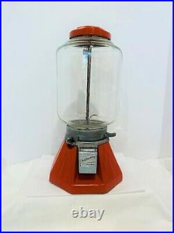 Vintage 1933 Northwestern Model 33 Gumball Peanut Candy One Cent Vending Machine