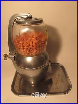 Vintage 1940's Atlas Bantam 5 Cent Candy Peanut Gum California Almond Machine