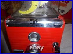 Vintage 1940's Northwestern Il. Hot Nuts Heated 5 Cents Vending Machine! Gumball