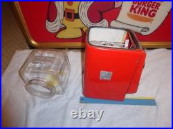 Vintage 1940's Northwestern Il. Hot Nuts Heated 5 Cents Vending Machine! Gumball