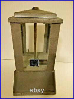 Vintage 1940's Table SUN 5c Gumball Machine or Peanuts Vending Dispenser