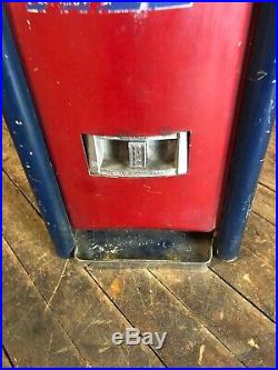 Vintage 1940s Art Deco Coin Operated Phillies Cigar Vending Machine Rare