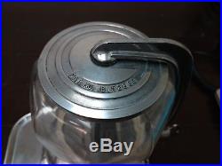 Vintage 1940s Atlas Bantam 5 Cent Nickel Peanut Candy Vending Machine with Key