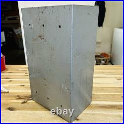 Vintage 1940s US Postage Stamp Vending Machine with Replacement Lock