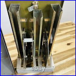 Vintage 1940s US Postage Stamp Vending Machine with Replacement Lock