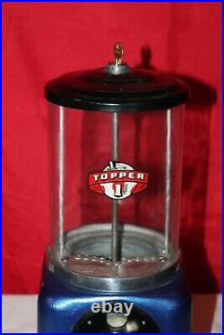 Vintage 1940s Victor Universal 1 cent Gumball or Peanut Machine