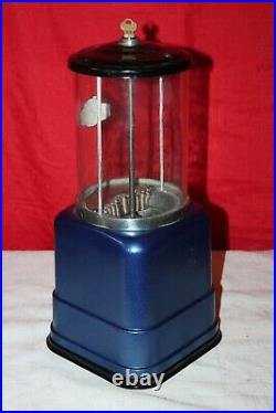 Vintage 1940s Victor Universal 1 cent Gumball or Peanut Machine