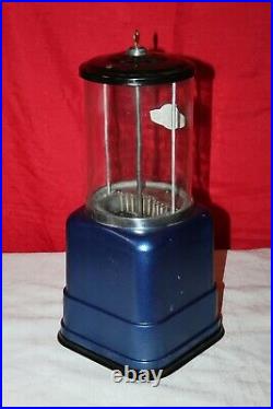 Vintage 1940s Victor Universal 1 cent Gumball or Peanut Machine