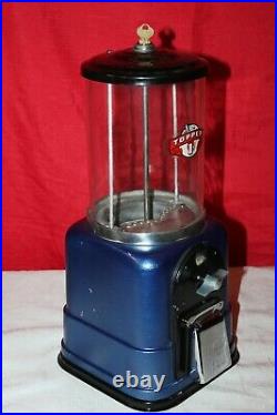 Vintage 1940s Victor Universal 1 cent Gumball or Peanut Machine