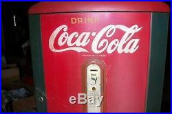 Vintage 1941 Mills Model 45 Coca Cola Machine / All Original Paint! Very Rare