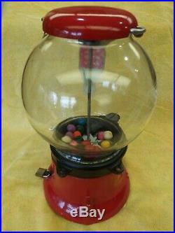 Vintage 1946 Columbus Model 46 G Penny Coin Op Gumball Vending Machine