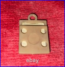 Vintage 1947-52 Babe Ruth Baseball Photo Vending Machine Charm Rare