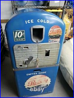 Vintage 1949 Pepsi Machine (SURVIVOR) Vendorlator 27 Very Rare Working conditio