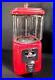 Vintage 1950's 60's Oak Acorn 5 Cent Working Gumball Vending Machine With Key