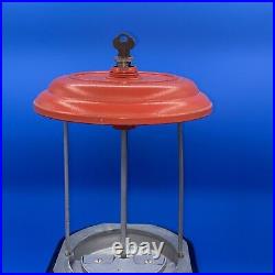 Vintage 1950's Acorn 1 penny gumball peanuts machine Works No Globe