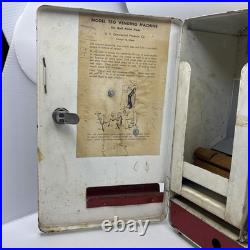 Vintage 1950's Ball Point Pen Coin Operated. 25 Cent Vending Machine RARE