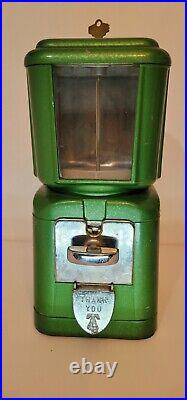 Vintage 1950's Bell National 5 Cent Gumball / Candy Vending Machine