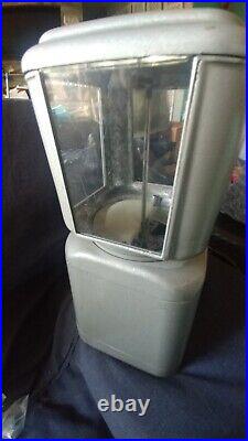 Vintage 1950's Bell National 5 Cent Gumball / Candy Vending Machine