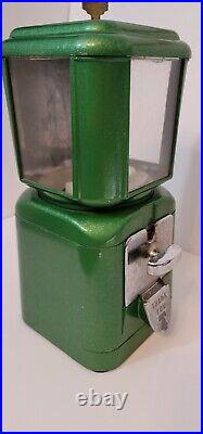 Vintage 1950's Bell National 5 Cent Gumball / Candy Vending Machine