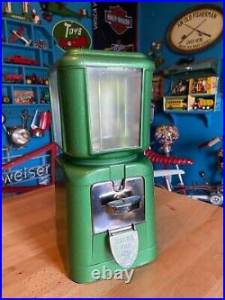 Vintage 1950's Bell National 5 Cent Gumball / Candy Vending Machine (nos)
