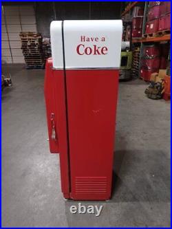 Vintage 1950's Cavalier Corp CS-72-B Coca-Cola Vending Machine Restored