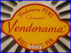 Vintage 1950's Coin Op. 10 Cent Vendorama Pen Vending Machine in EXCELLENT Cond