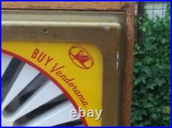 Vintage 1950's Coin Op. 10 Cent Vendorama Pen Vending Machine in EXCELLENT Cond