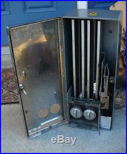 Vintage 1950's F&F Cough Drop Throat Losenge Vending Machine