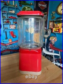 Vintage 1950's Oak /Acorn All Purpose 1 Cent vending machine