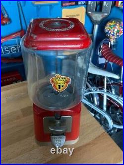 Vintage 1950's Oak /Acorn All Purpose 1 Cent vending machine