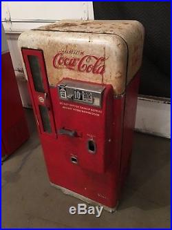 Vintage 1950's Vendo 56 Glass Door Coca Cola Machine Coke Soda Pop Chicago