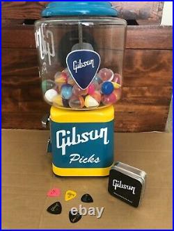 Vintage 1950s Acorn Gibson Guitar Pick Vending Machine