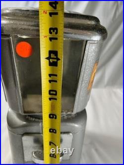 Vintage 1950s Bell National 5 Cent Gumball Candy Vending Machine Coin Op Nickel Vintage 1950s Bell National 5 Cent Gumball Candy Vending Machine Coin Op Nickel